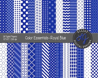 Royal blaues nahtloses digitales Papier: leichte Textur Scrapbook-Muster (digitaler Download)