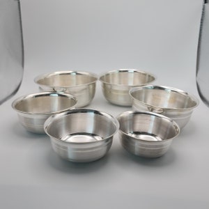 999 Pure Silver Bowl | Multiple size options | Design 1
