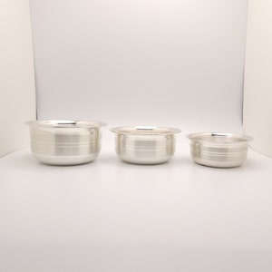 999 Pure Silver Bowl | Multiple size options | Design 2