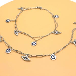 925 Sterling Silver Fancy Anklet| 9 inches | 1 pair
