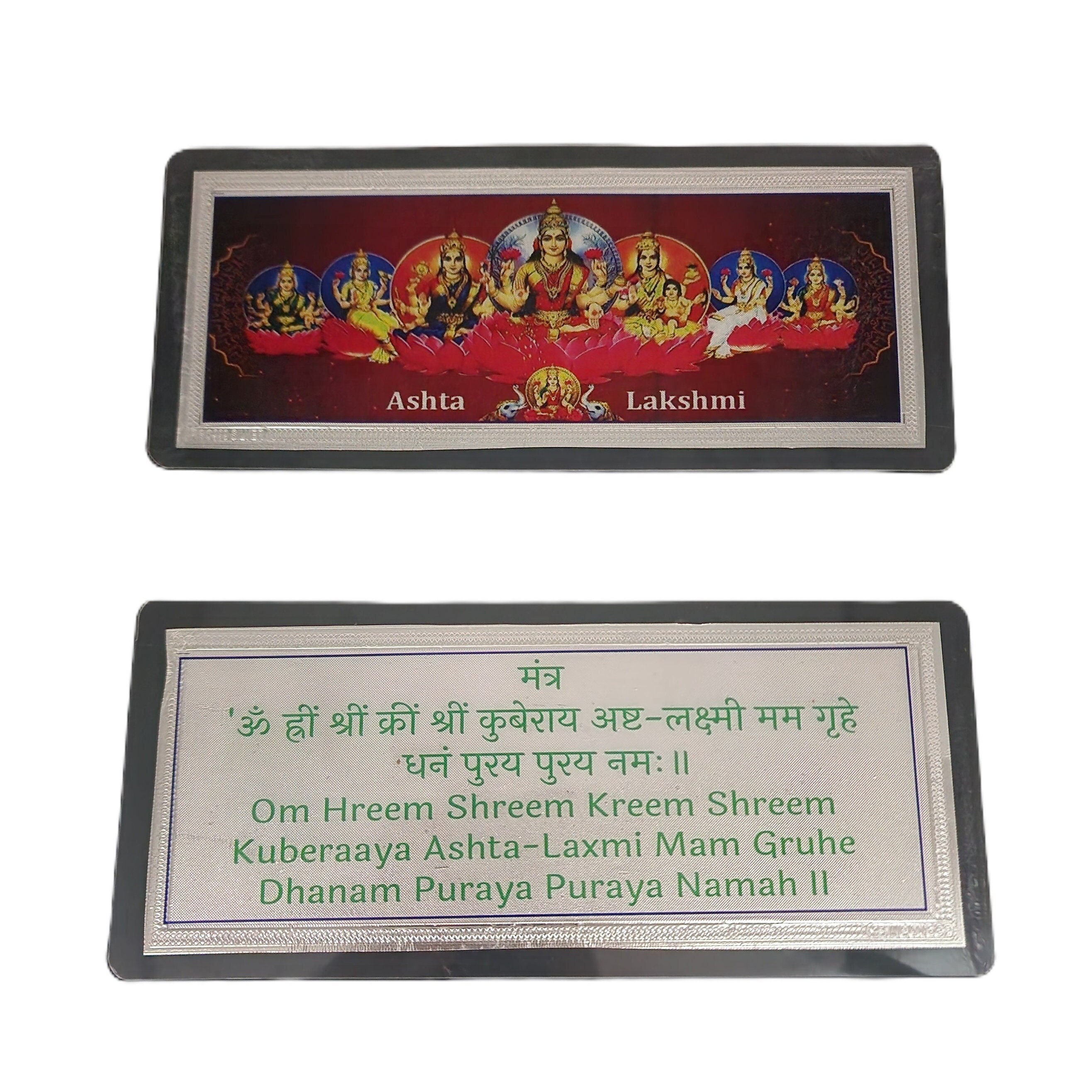 999 Pure Silver Ashta Lakshmi Darshan | Diwali Gift - Etsy