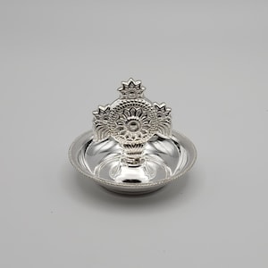 Handcrafted 925 Silver Diya(Deepak) - Exquisite Home Decor