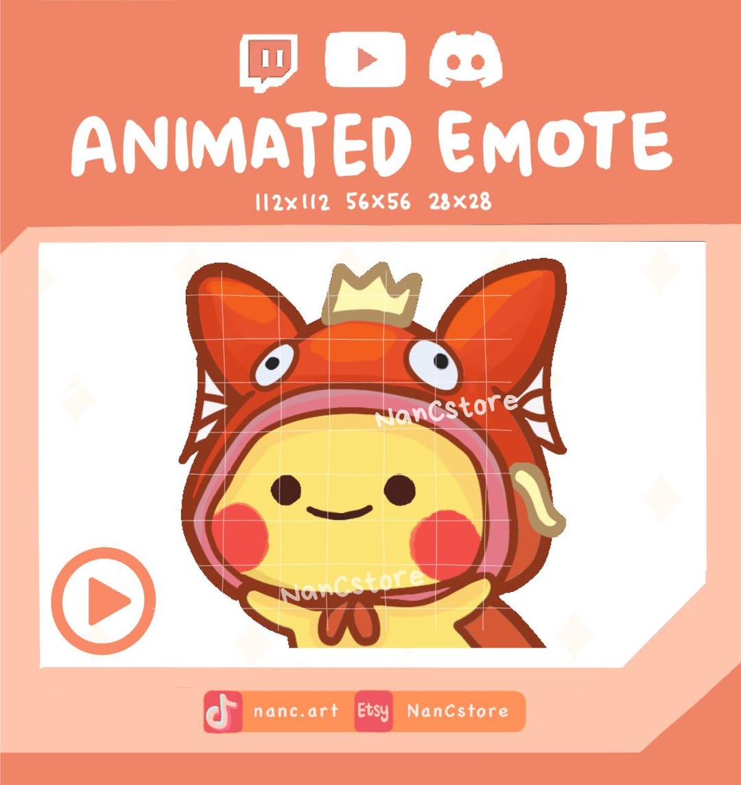 Magikarp Emotes Animated Pikachu Dancing in Magikarp Hat Emotes | Streaming Cartoon ...
