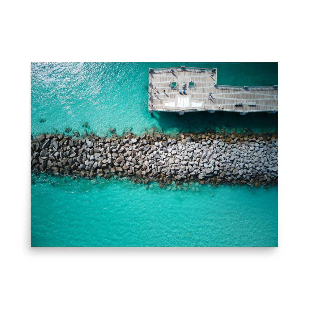 South Pointe Pier Print