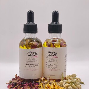 Herbal Bath and Body Oils