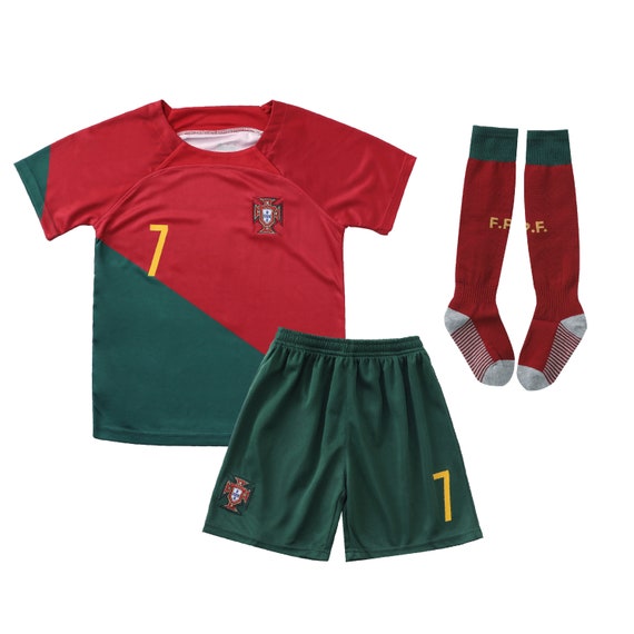 Toddler portugal soccer jersey top