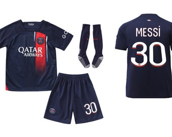 23/24 PSG-Paris Saint-Germain Team Jersey, Neymar Jersey Set, Jersey and Shorts Set for Kids and Adults, Gift for Neymar Fans