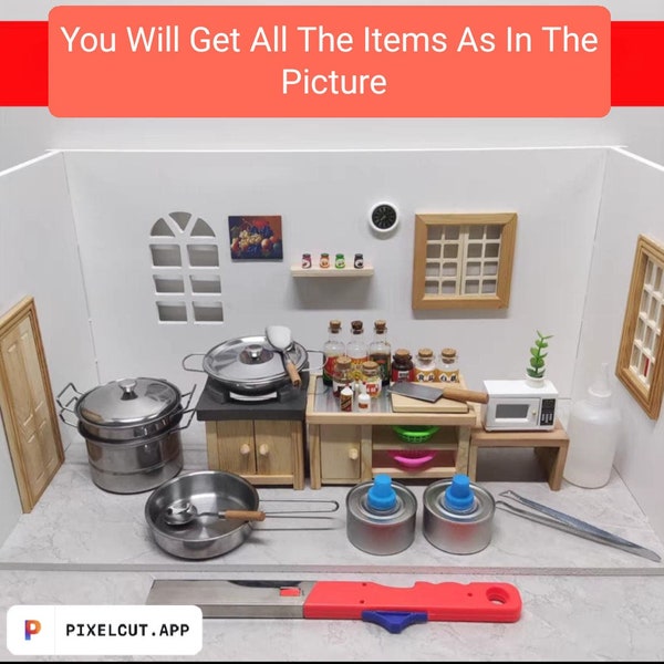 Real Miniature Kitchen Set Can Cook Real Mini Food Perfect For Your Children An Tiny Cooking show