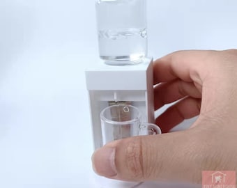 Real Miniature Water Dispenser For Tiny Cooking Kitchen can real be used