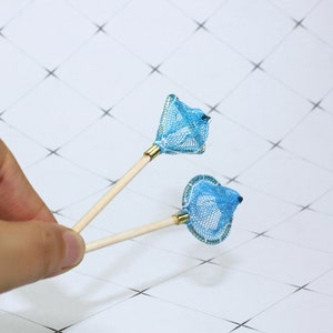 Real Miniature Fish Net Set
