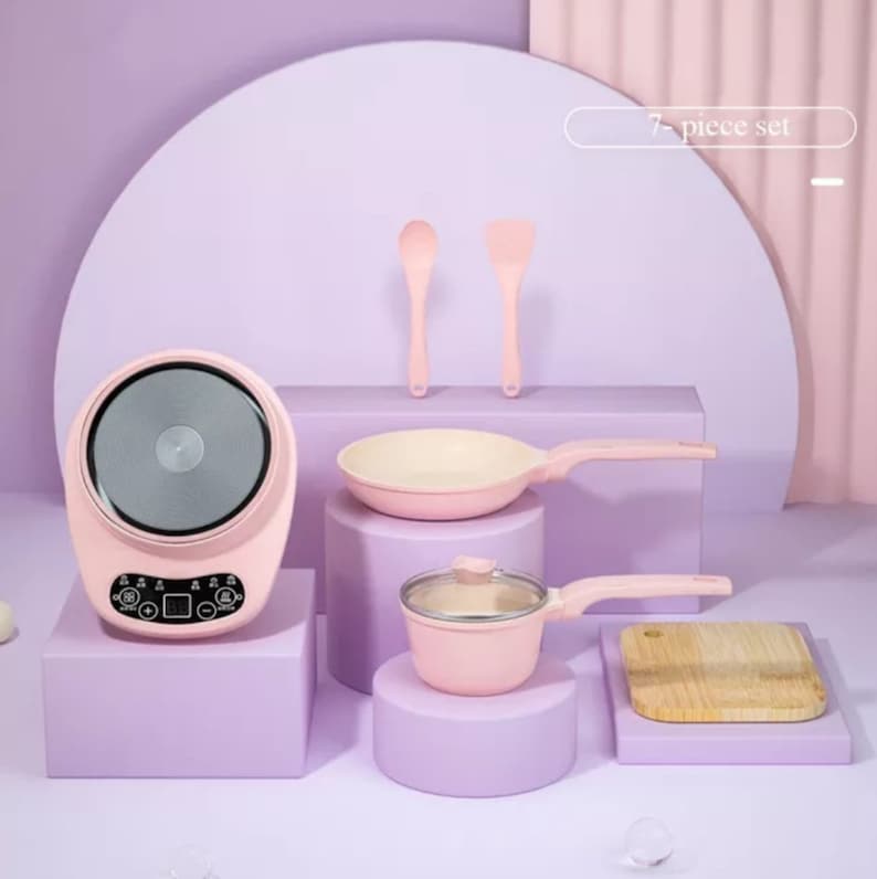 Real Mini Cooking Stove for Kids Learn Cook Mini Food Etsy