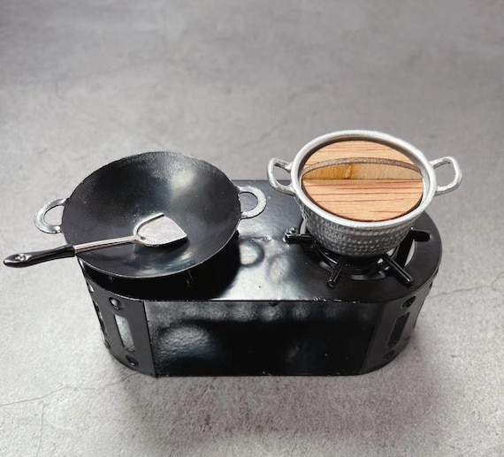 Tiny Cooking Set Mini Stove for Cooking Real Tiny Food Working