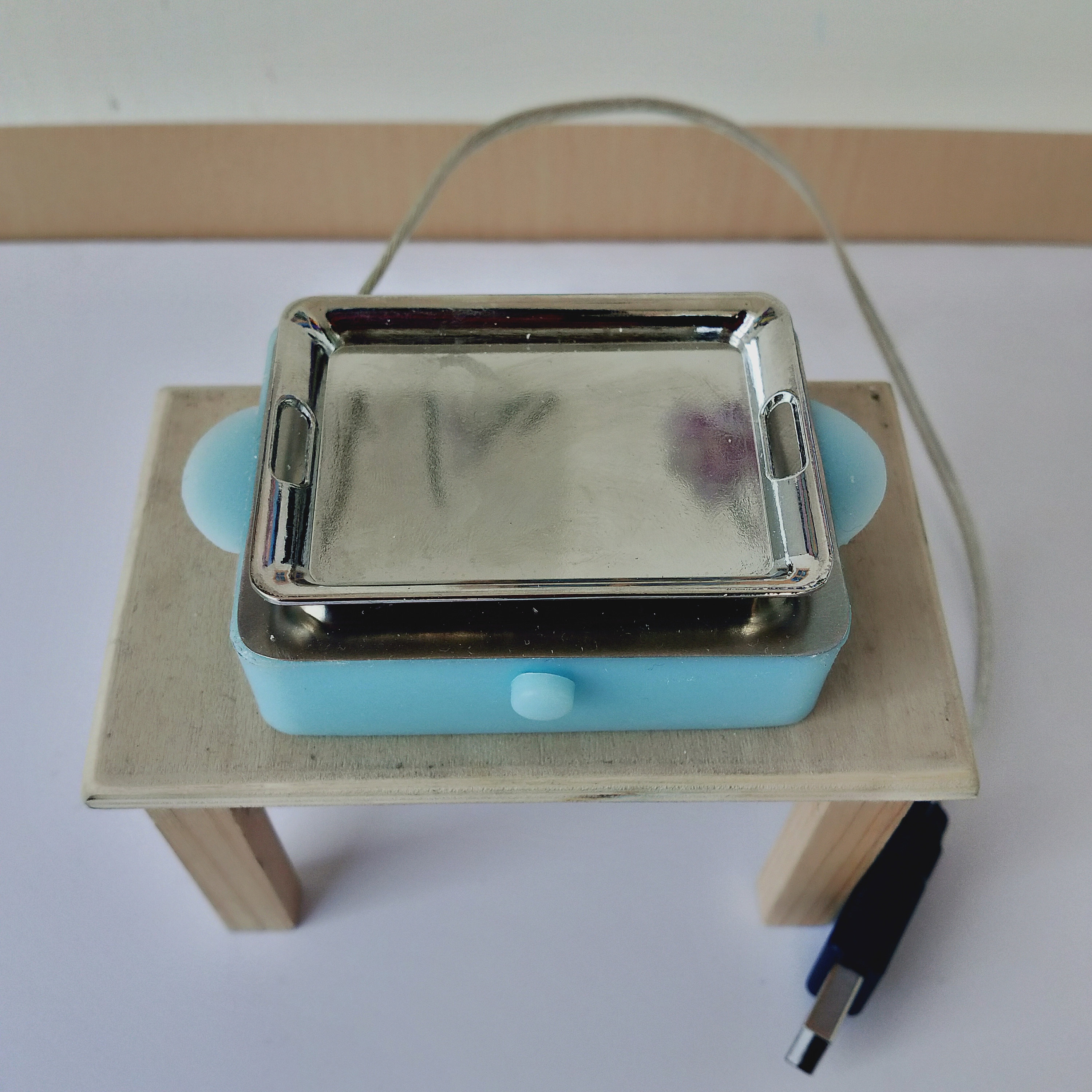 Real Miniature Kitchen Electric BBQ Stove Can Cook Real Mini Food 1:12 ...