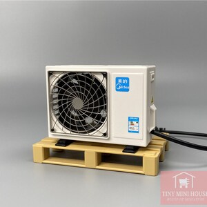 MINIATURE Working Fan AC Air Conditioner Perfect for Your Dollhouse. - Etsy