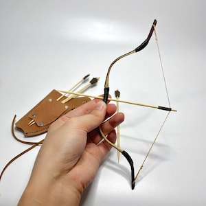 Real Miniature Bow Archery Can Real Shoot