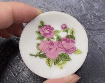 Real Miniature Cooking Ceramic Plate For Dollhouse Or Real Mini Kitchen Food