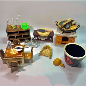 Real working mini kitchen for Tiny cooking and Can used (food grade)