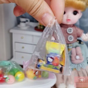 リアルミニチュアビニール袋（5個）