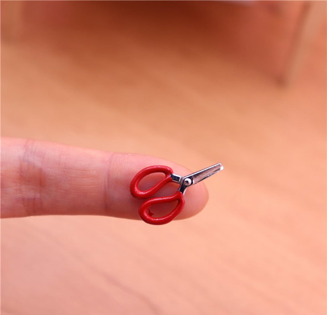 Real Miniature Scissor for Dollhouse Kitchen Can Real Cut - Etsy