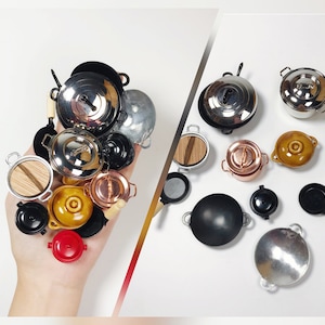 Miniature Real Cooking Cookware Perfect for Your real Mini cooking show