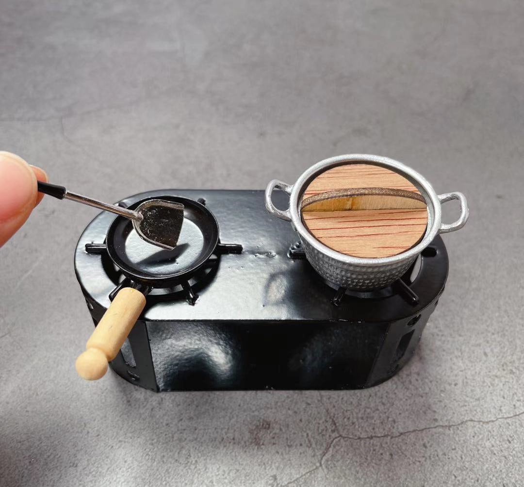 Real Miniature Cooking Stove Can Cook Real Tiny Food Perfect for Your