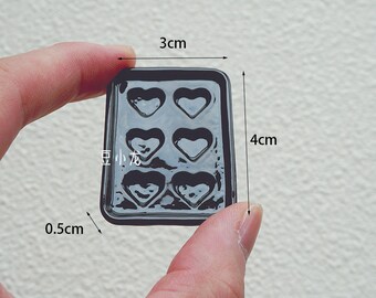 Real Miniature Baking Jelly Mould For Cook Real Tiny Food