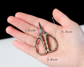 Real Miniature Vintage Style Scissor Sharp And Can Cut