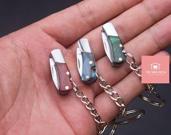 Real Miniature Pocket Folding Knive Can Really Cut And Sharp.