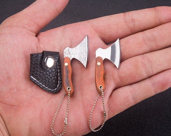 REAL Miniature Axe Knife Sharp Can Real Cut