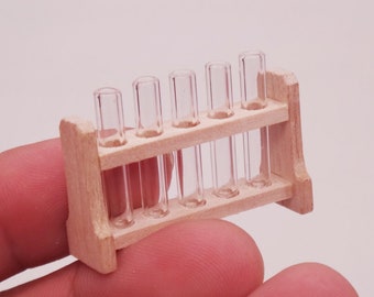 Miniature Real Test Tube Glass Set