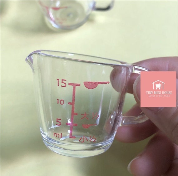 Real Cooking Miniature: Mini Measuring Cup for Real Tiny Cooking