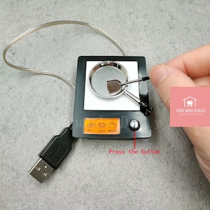 Real Mini Cooking. 1:12 Working Miniature Electric Stove For Cooking Tiny Food Cooking.
