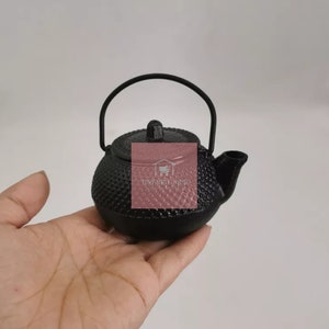 Real Miniature cooking iron cast kettle (Food grade)