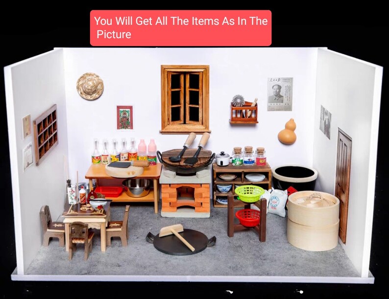 REAL Mini Kitchen Set Can Cook Real Mini Food Include All Etsy