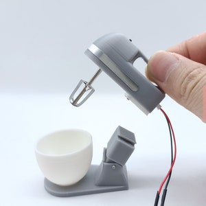 Batedeira de bancada em miniatura: mini eletrodoméstico de cozinha funcional