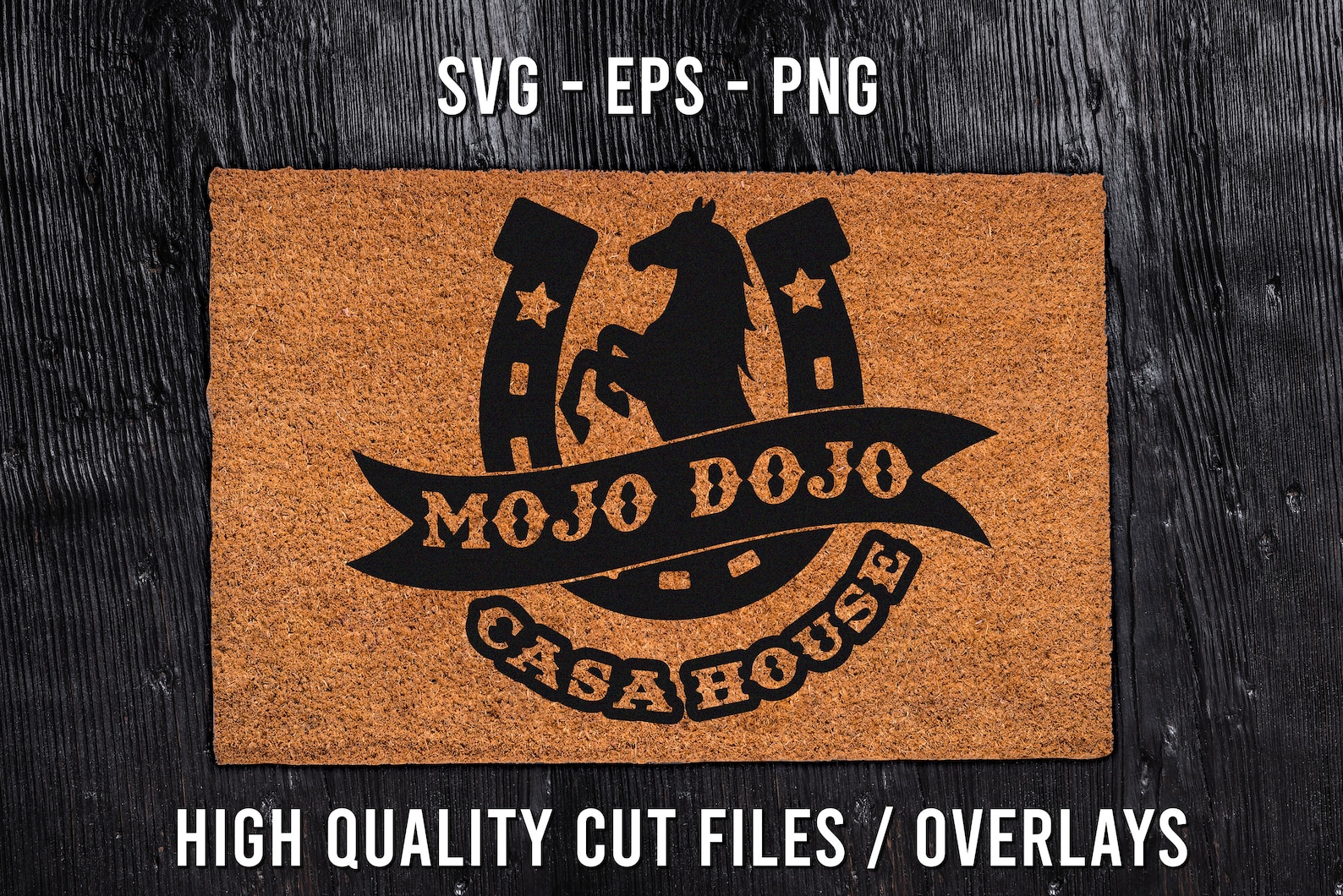 Mojo Dojo Casa House SVG EPS PNG Cricut Cameo Digital File - Etsy