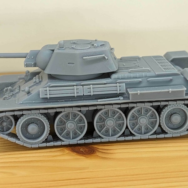 Soviet T34/76 Model 1942 Medium Tank - WW2/WWII -- Bolt Action 28mm / 1:56 Scale