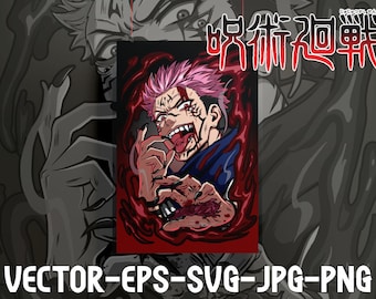 Jujutsu kaisen : Ryomen Sukuna SVG 6
