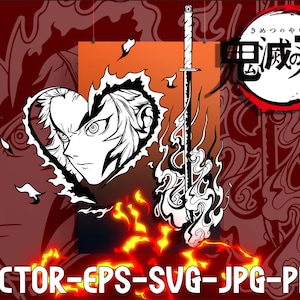 Demon Slayer : Kyojuro Rengoku 1