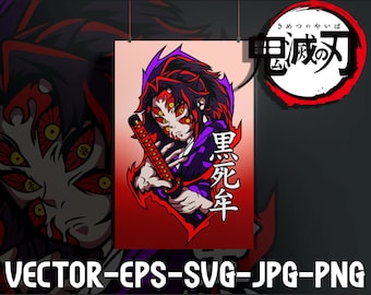 Demon Slayer : Kokushibo - Etsy