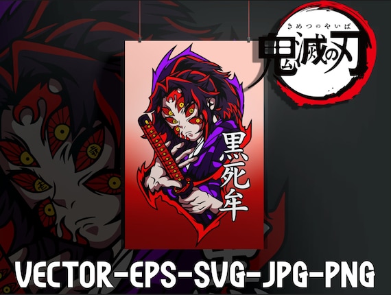 Demon Slayer : Kokushibo - Etsy