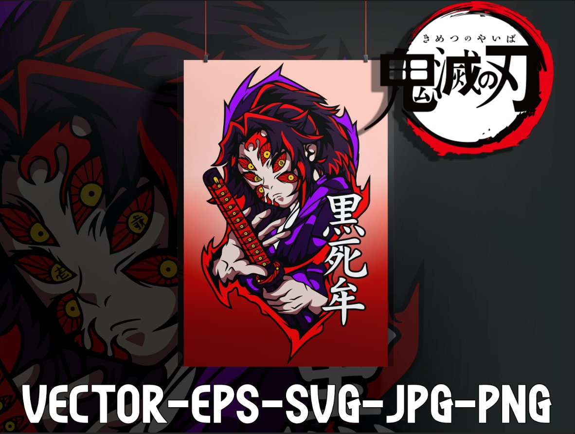 Demon Slayer : Kokushibo - Etsy