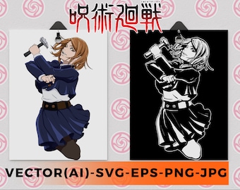 Jujutsu kaisen : Nobara Kugisaki SVG