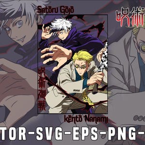 Jujutsu kaisen : Satoru Gojo x Kento Nanami