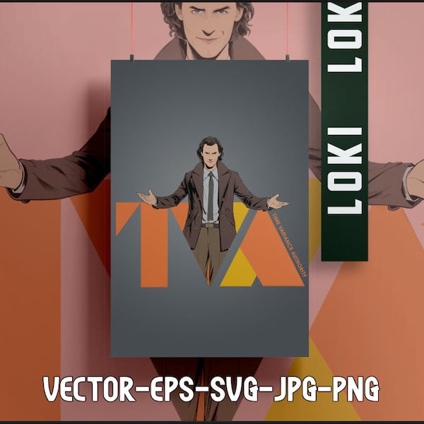 LOKI Season 2 Poster Svg Vector Png Jpg