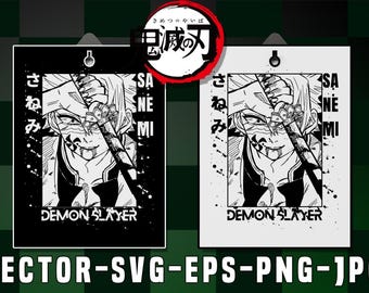 Demon Slayer : sanemi shinazugawa svg