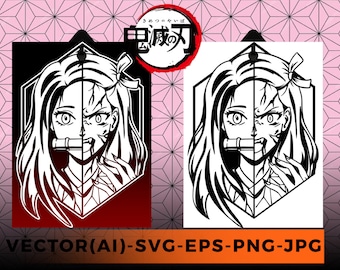 Kimetsu No Yaiba : Nezuko Svg 2