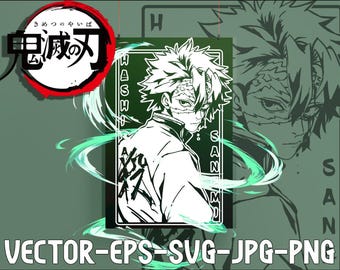 Demon Slayer : sanemi shinazugawa