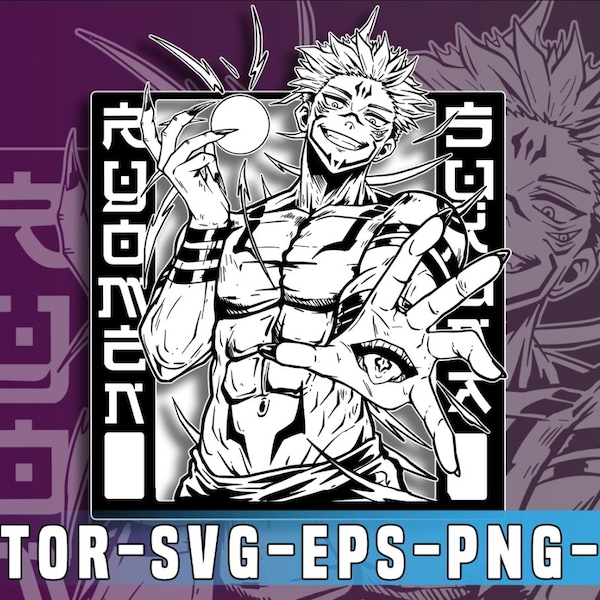 Jujutsu kaisen: Ryomen Sukuna SVG 10