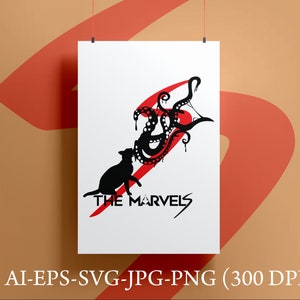 The Marvels : Goose Siluet SVG PNG VECTOR